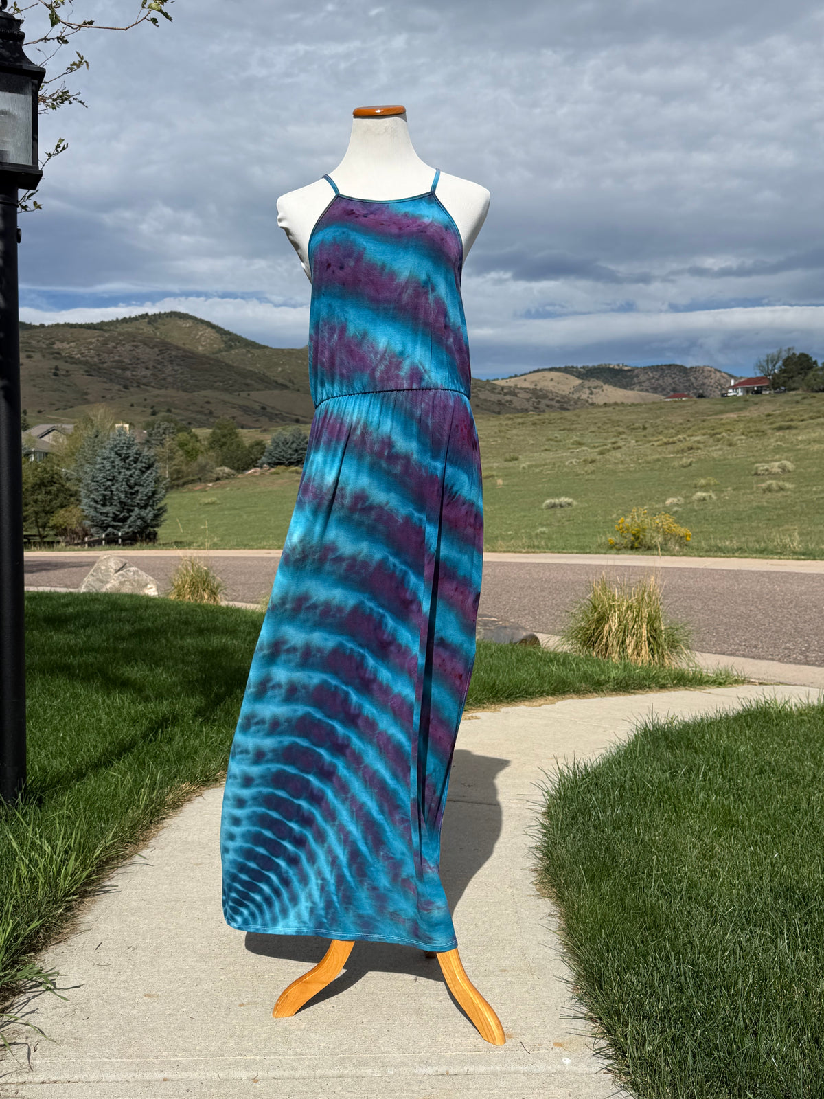 Rayon Maxi Dress X-Large