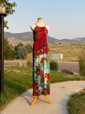 Rayon Maxi Dress Large