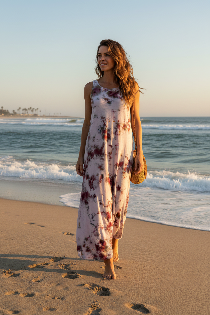 Rayon Maxi Dress Medium