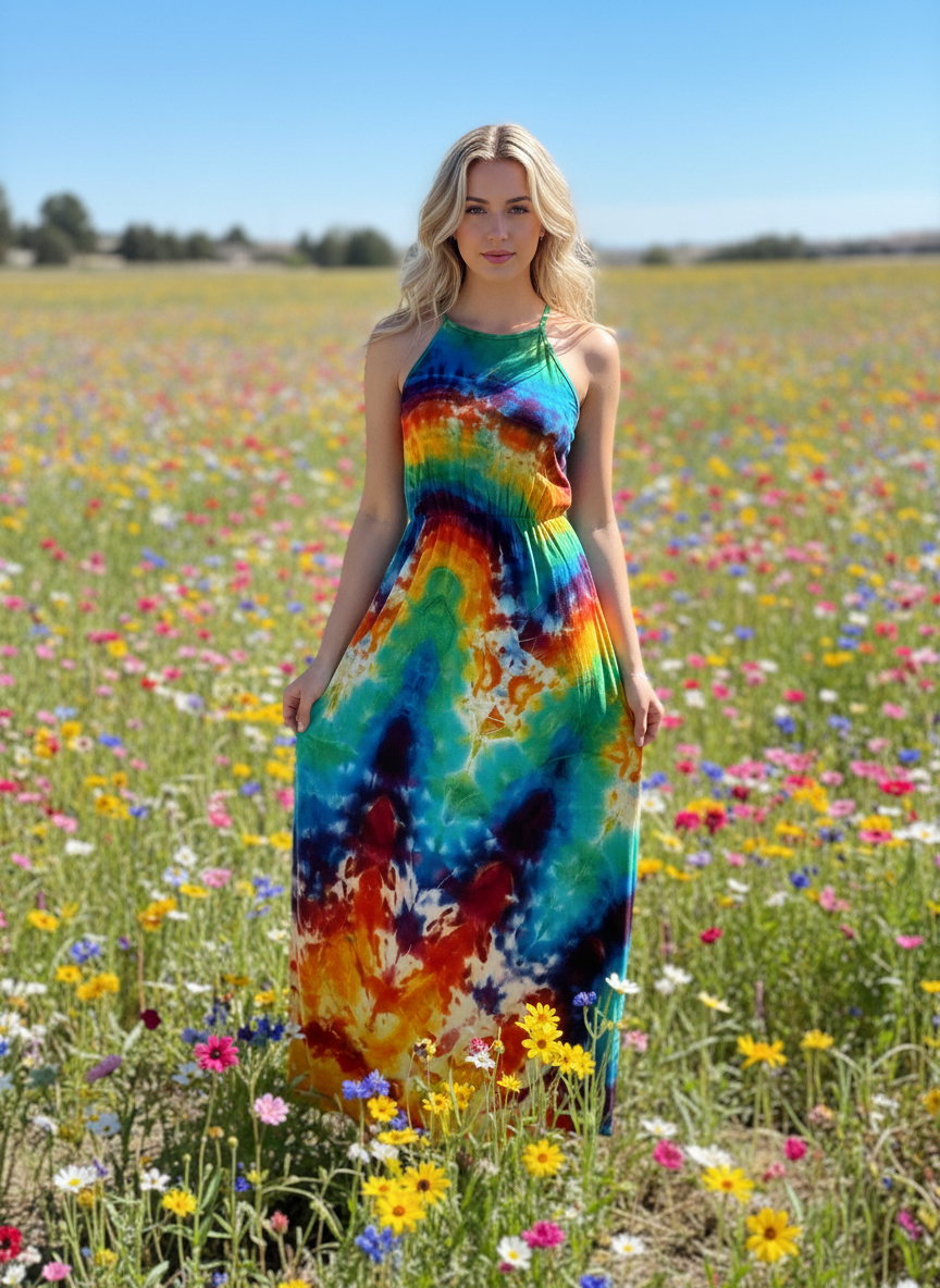 Rayon Maxi Dress Medium