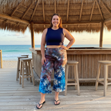 Rayon Palazzo Capris Large